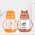 [I-BYEOL Friends] 280ml, Tritan, one touch juice cup, Orange _Gravity ball and is easy to drink,  Backflow prevention valve , FDA approved, free of BPA _ Made in KOREA